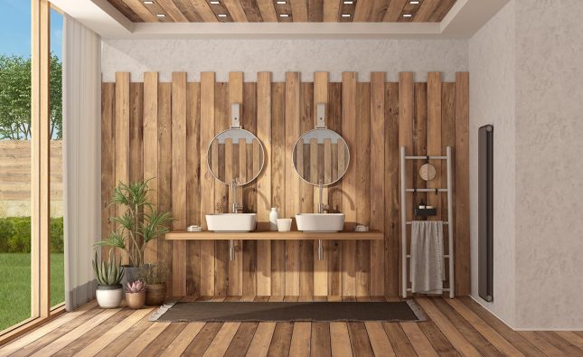 Czy drewno w łazience to dobry pomysł?