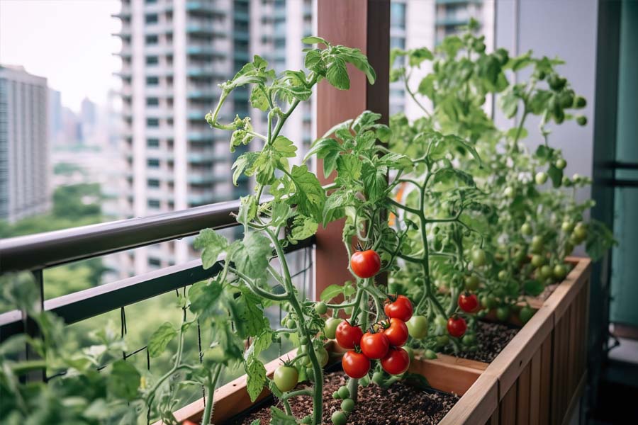 Uprawianie pomidorów na balkonie